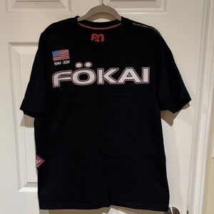 Fokai Black Graphic T-Shirt